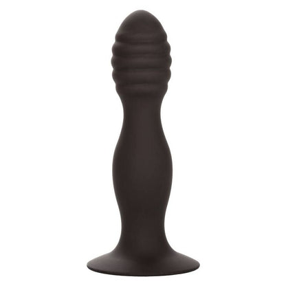 Plug Anal con Estrías y Ventosa