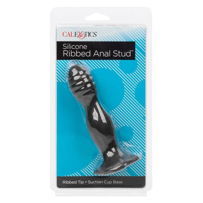 Plug Anal con Estrías y Ventosa