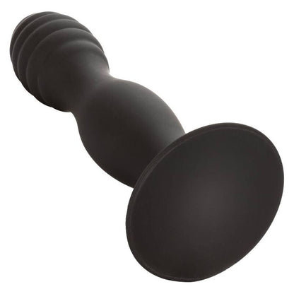 Plug Anal con Estrías y Ventosa
