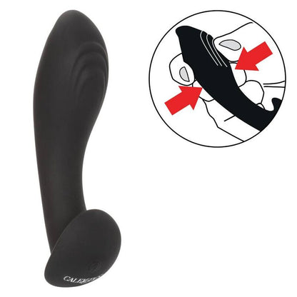 Sonda Anal Flexible de Silicona Líquida Vibratoria