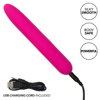 Vibrador de Silicona Bliss Vibe Rosa con 10 Velocidades