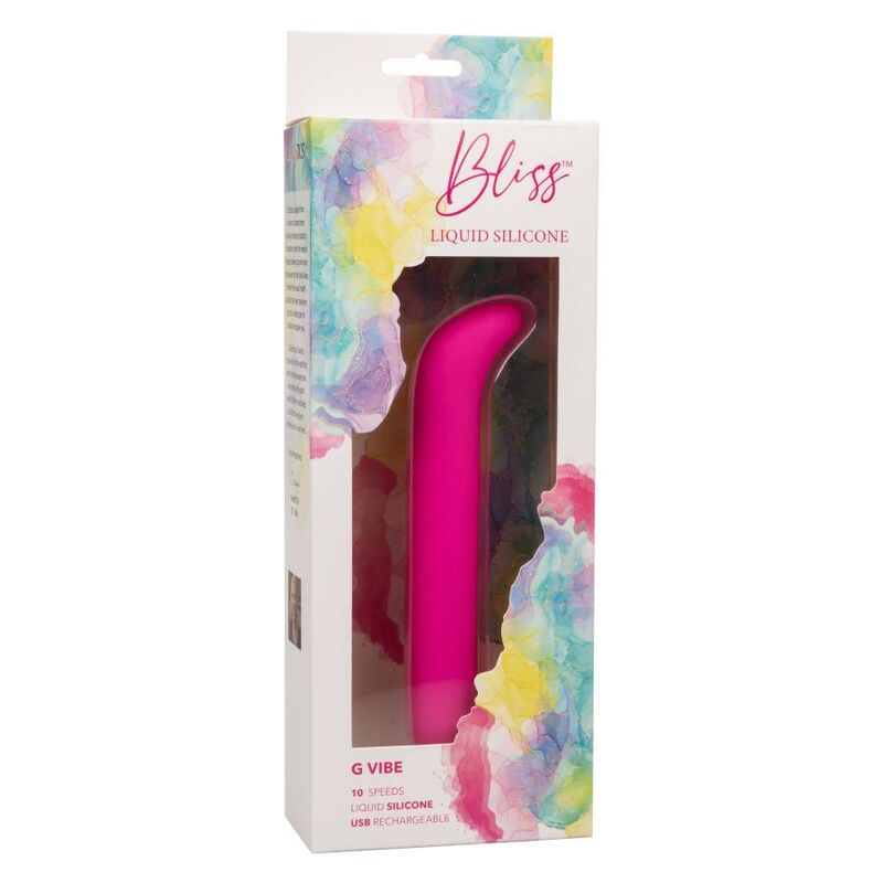 Vibrador de Punto G Bliss Rosa con 10 Modos