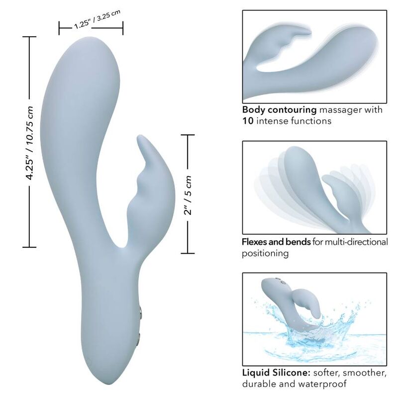 Vibrador Doble G con 10 Funciones de Vibración