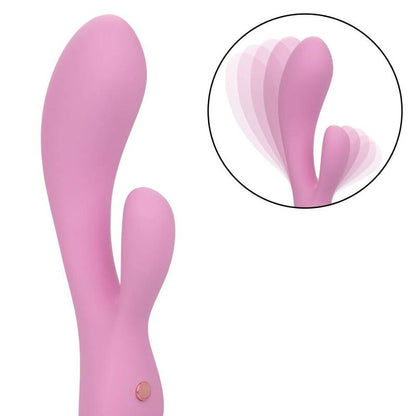 Vibrador Doble Contorno G Flexible Zoie Rosa