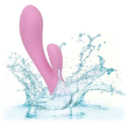 Vibrador Doble Contorno G Flexible Zoie Rosa