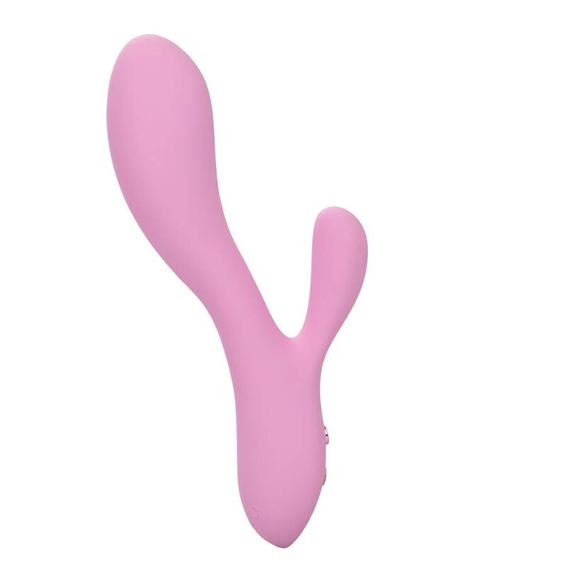 Vibrador Doble Contorno G Flexible Zoie Rosa