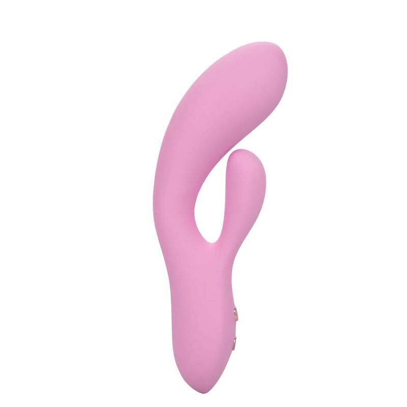 Vibrador Doble Contorno G Flexible Zoie Rosa