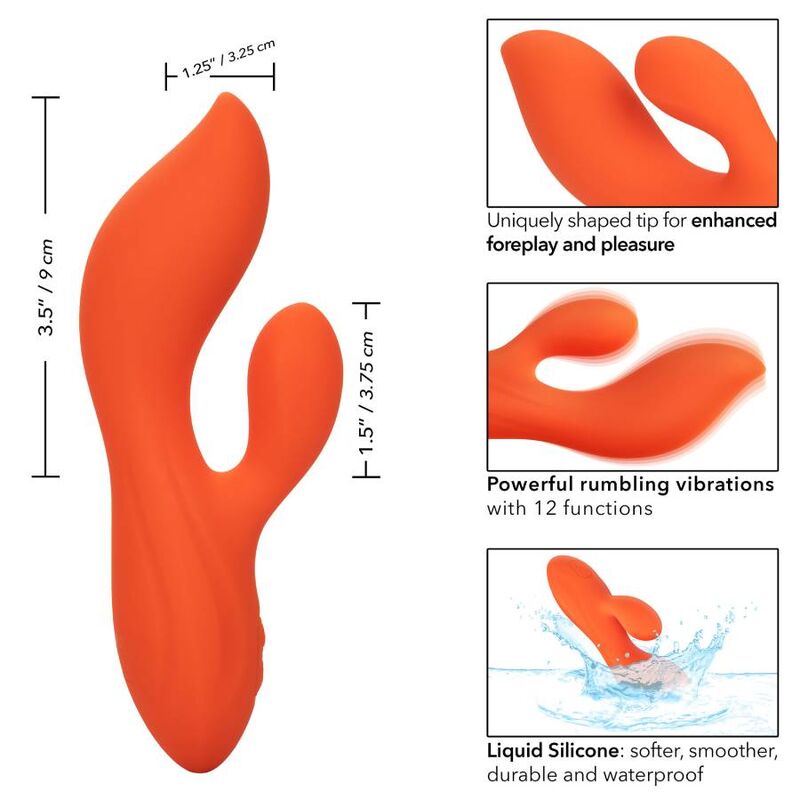 Vibrador Doble Stella con Estimulación Dual