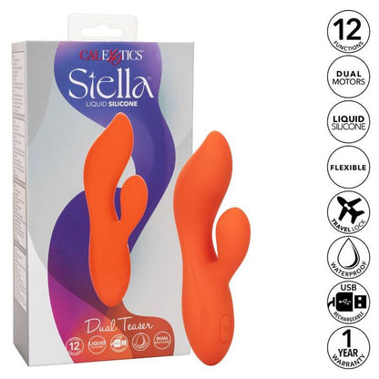 Vibrador Doble Stella con Estimulación Dual
