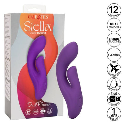 Vibrador Stella Dual Pleaser Violeta