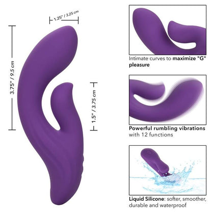 Vibrador Stella Dual Pleaser Violeta