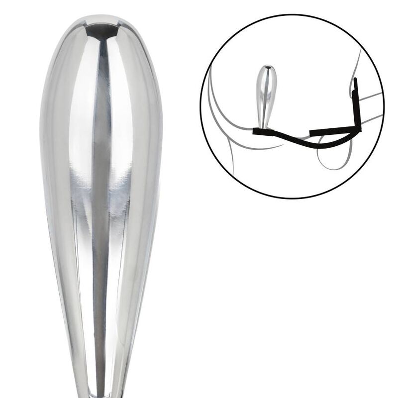 Plug Anal Metálico Deslizante Star Fucker