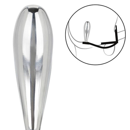 Plug Anal Metálico Deslizante Star Fucker
