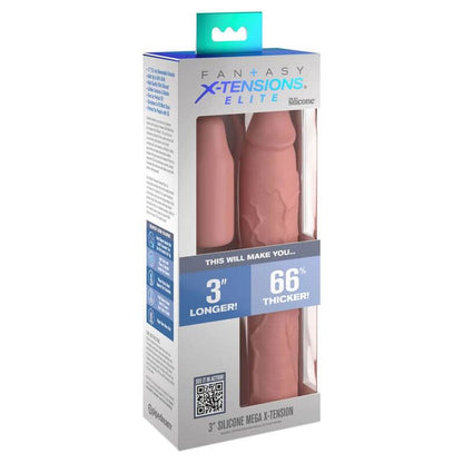 FANTASY X- TENSIONS - PIPEDREAMS FUNDA 22,86 CM + PIEL DE PLUG DE 7,62 CM