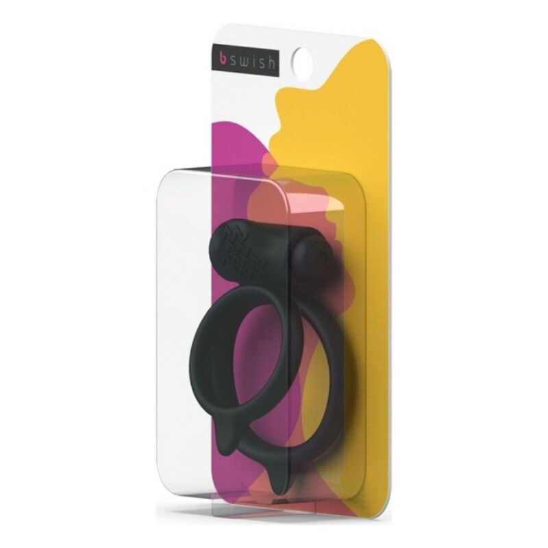Close-up of the B SWISH Anel Peniano Bcharmed Basic Plus Vibratório Texturizado 5 Níveis