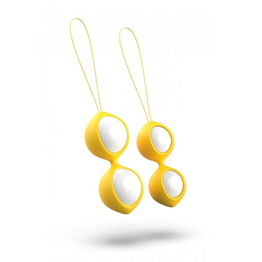 Detalhe das Bolas Vaginais B SWISH Bfit Classic com Pesos Intercambiáveis, mostrando o design e materiais.