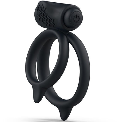 Close-up of the B SWISH Anel Peniano Bcharmed Basic Plus Vibratório Texturizado 5 Níveis