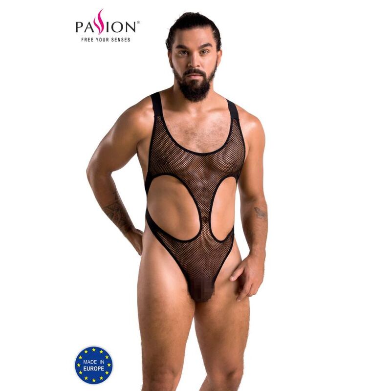 PASIÓN - 040 BODY LEON NEGRO L/XL