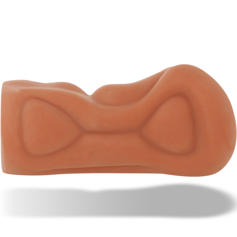 Jamyjob Signature Masturbador Vagina Brandy, mostrando a textura e o design realista para prazer masculino