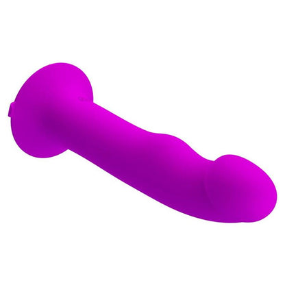 PRETTY LOVE Vibrador Estimulador G-Spot Murray Roxo com 12 funções e base de ventosa