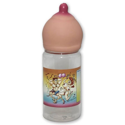 Botella Temática con Forma de Pecho 360 ml