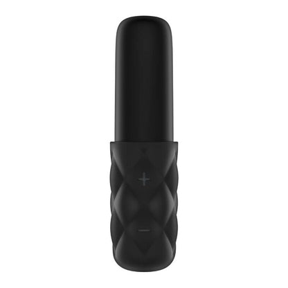Close-up of the Satisfyer Vibrador Sparkling Darling Dourado showing its compact design and golden finish.