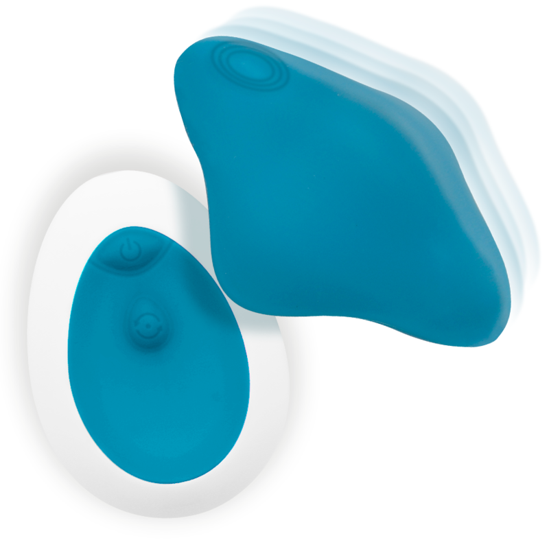 Close-up of the Intense Samantha Panty Vibrador with Remote Control, showcasing its design and features.