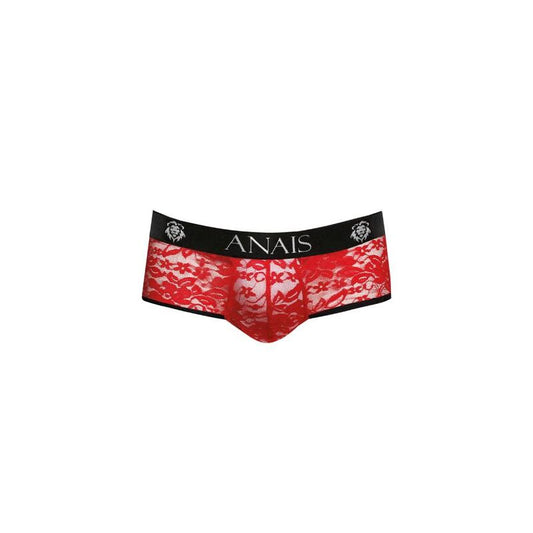ANAIS MEN Jock Bikini Brave em Renda Vermelha, Lingerie Masculina Sensual
