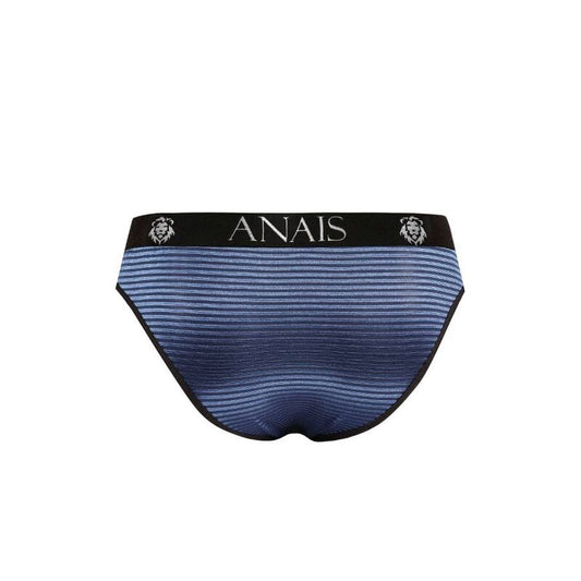 Close-up do Slip Masculino Naval ANAIS em tule e cetim, exibindo o design e textura.