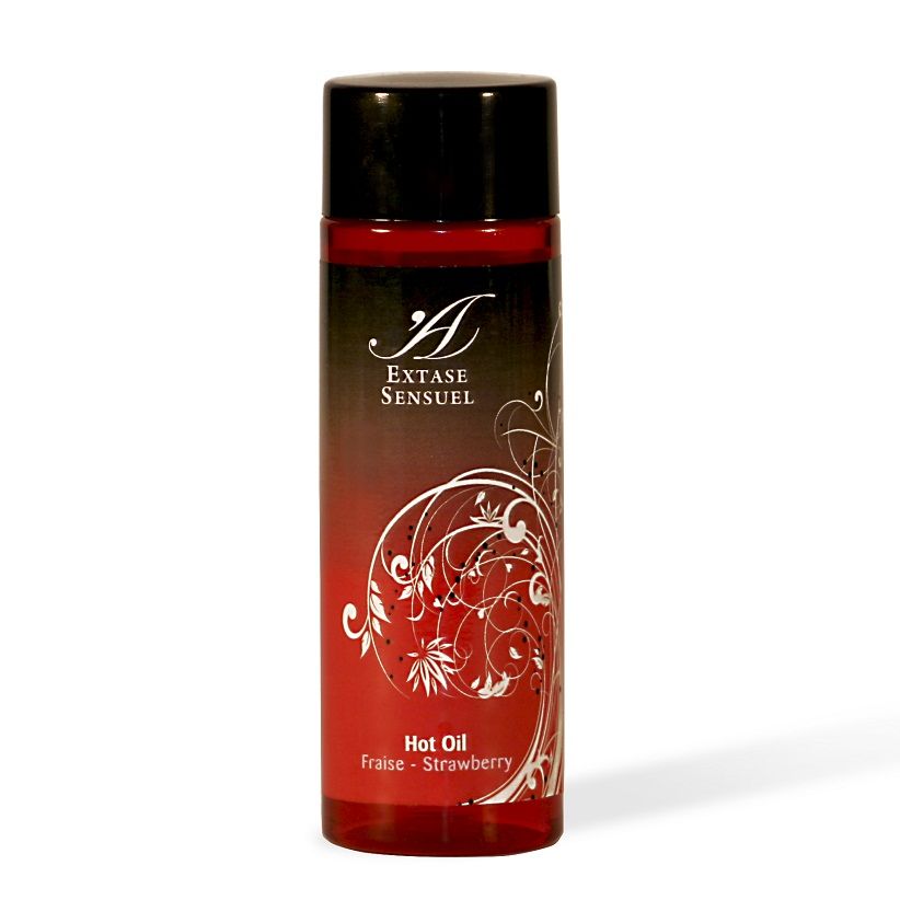 Aceite Estimulante de Calor de Fresa 100 ml