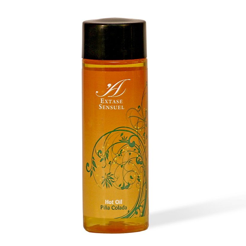 Aceite Estimulante de Calor con Sabor Piña Colada 100 ml