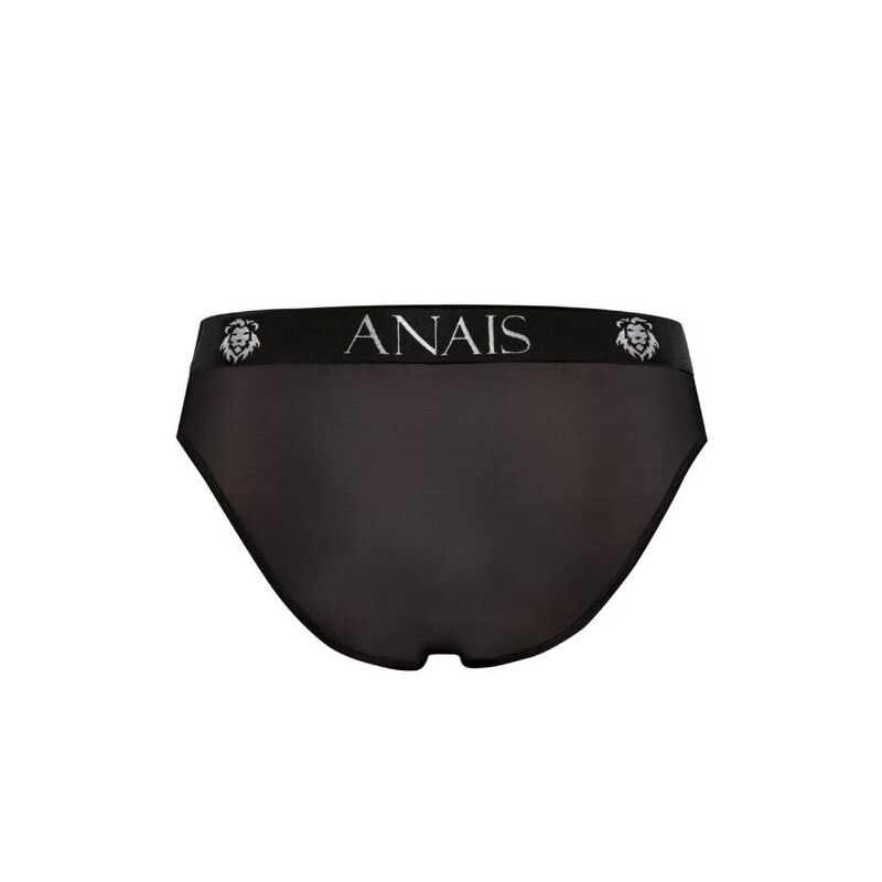 Anais Men Slip Petrol em Microfibra Suave, detalhes do tecido e corte.