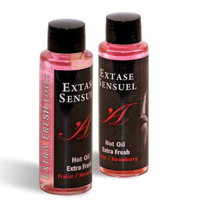 Aceite de Masaje con Efecto Fresa Extra Fresco 100 ml