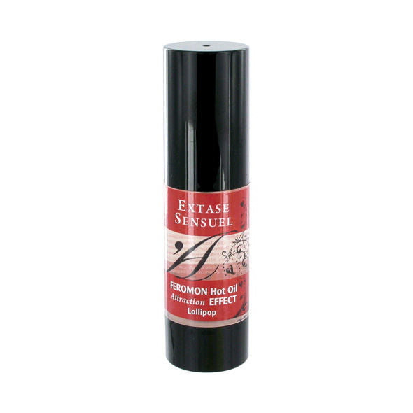 Aceite de Masaje Efecto Calentamiento con Feromonas de Piruleta 30ml