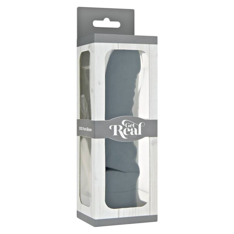 GET REAL - MINI VIBRADOR CLÁSICO NEGRO PARA PUNTO G
