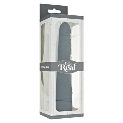 GET REAL - VIBRADOR DELGADO CLÁSICO NEGRO