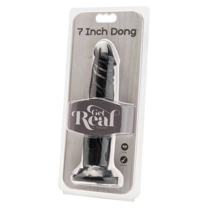 HAZLO REAL - DONG NEGRO DE 18 CM