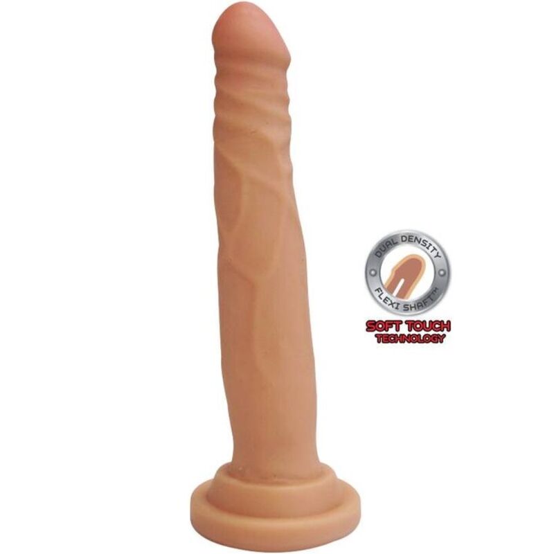 GET REAL - DONG PIEL DE DOBLE DENSIDAD 19 CM