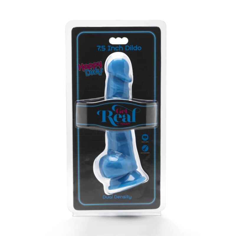 PONTE REAL - HAPPY DICKS 19 CM CON BOLAS AZULES