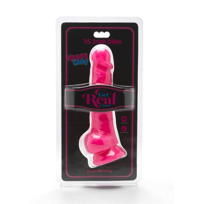 GET REAL - PENE FELIZ 19 CM CON BOLAS ROSAS