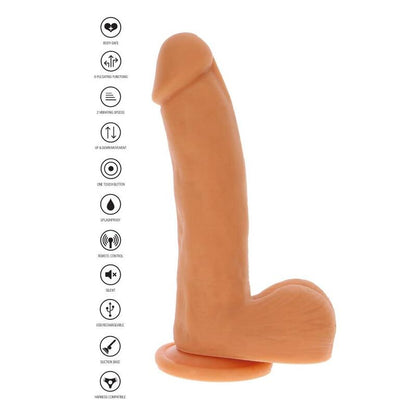 HAZLO REAL - DILDO CON SEGURIDAD DE MUÑECA MAGNÉTICA