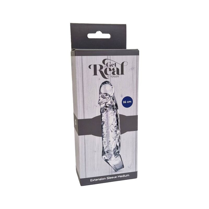 GET REAL - FUNDA TRANSPARENTE MEDIANA EXTENSIVA