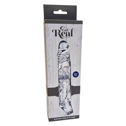 GET REAL - FUNDA EXTENSIONAL TRANSPARENTE EXTRA GRANDE