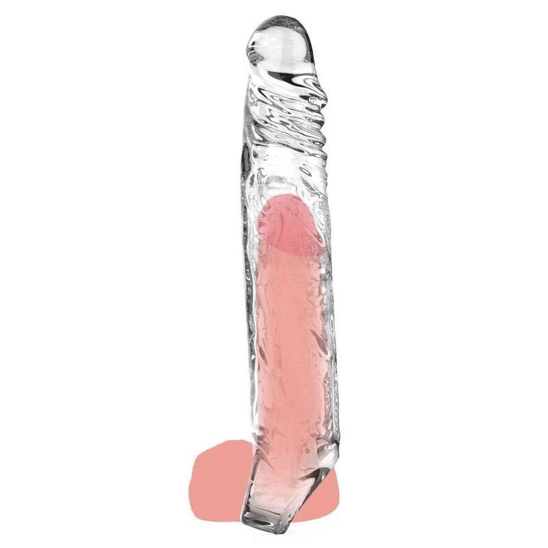 GET REAL - FUNDA EXTENSIONAL TRANSPARENTE EXTRA GRANDE