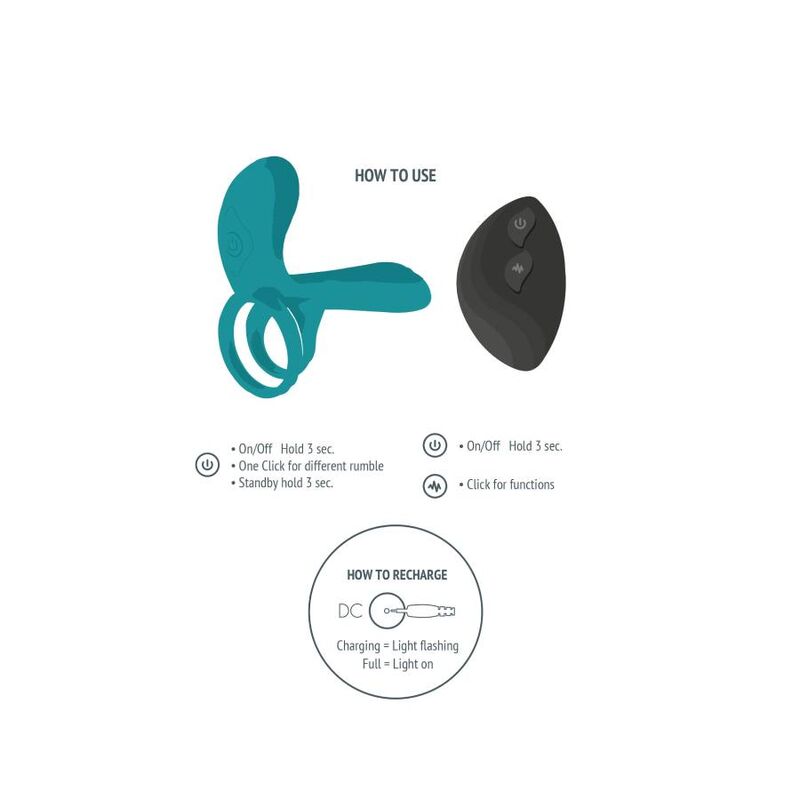 Xocoon Anel Vibrador para Casais Verde, intensificador de prazer e estimulação mútua.