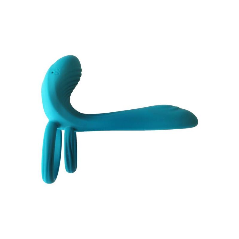 Xocoon Anel Vibrador para Casais Verde, intensificador de prazer e estimulação mútua.