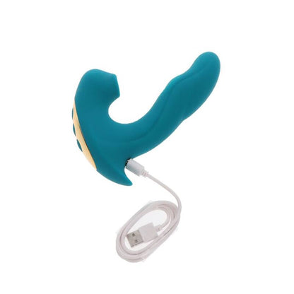 XOCOON Vibrador Estimulador Eternal Love Multi-funções Verde para prazer a dois