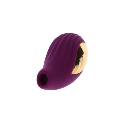 Close-up do Xocoon Estimulador Divine Love Roxo mostrando seu design ergonómico e superfícies texturizadas.