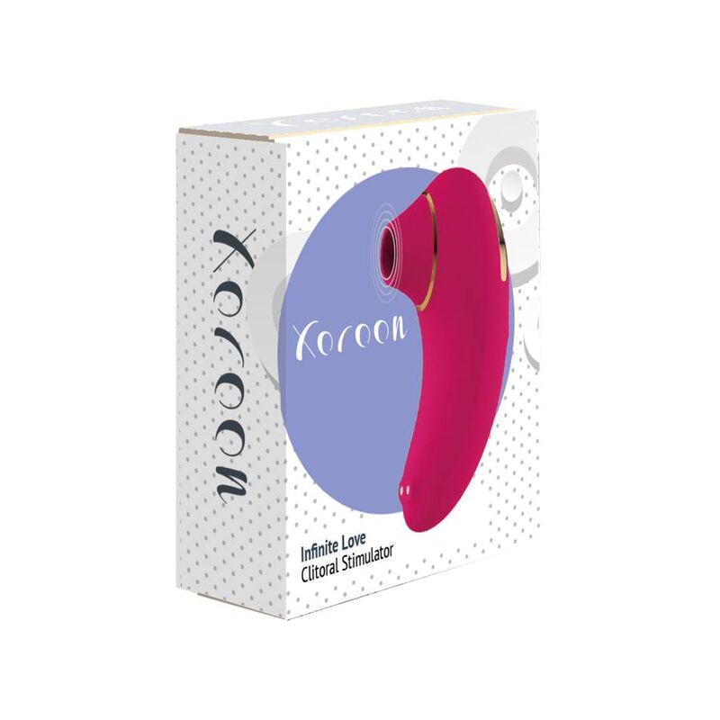 XOCOON Estimulador Clitoriano Infinite Love Fúcsia para prazer e sucção.