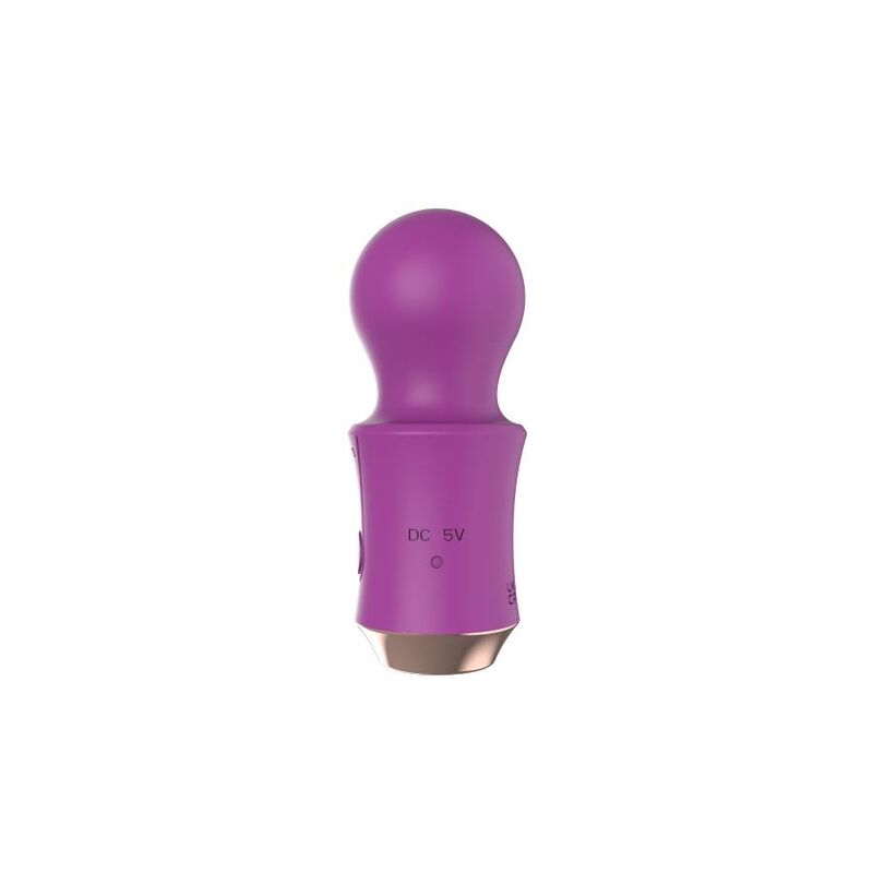 XOCOON Vibrador Wand Recarregável do Viajante Fúcsia para prazer intenso e massagem corporal.